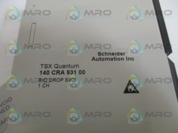SCHNEIDER TSX QUANTUM 140CRA93100 RIO DROP MODULE NSNP