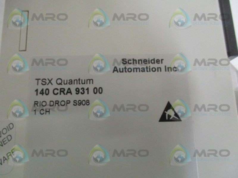SCHNEIDER TSX QUANTUM 140CRA93100 RIO DROP MODULE UNMP