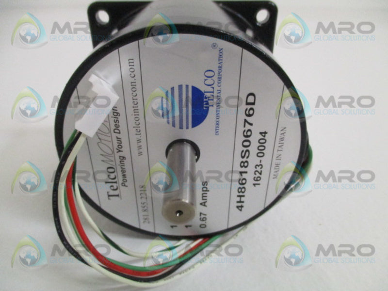 TELCO 4H8618S0676D STEP MOTOR 12V 0.67/AMPS NSNP