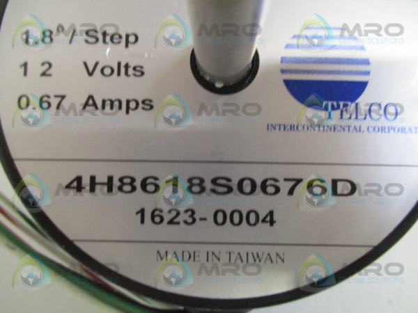 TELCO 4H8618S0676D STEP MOTOR 12V 0.67/AMPS NSNP