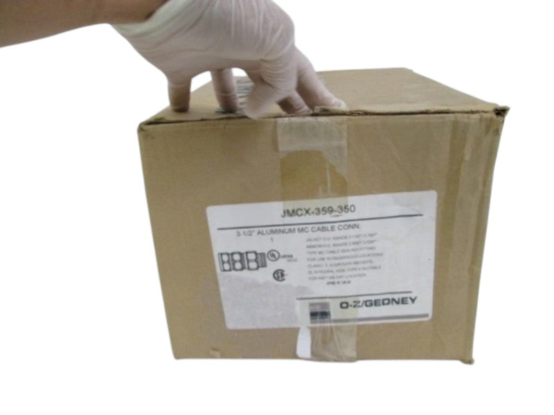 O-Z/GEDNEY 3-1/2" ALUMINUM MC CABLE CONN. JMCX-359-350 NSMP