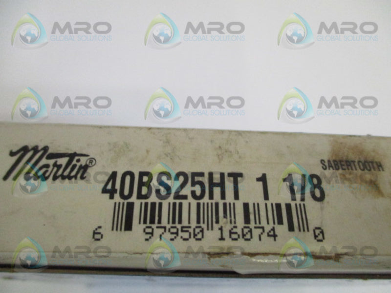 MARTIN 40BS25HT SPROCKET 1-1/8" NSMP