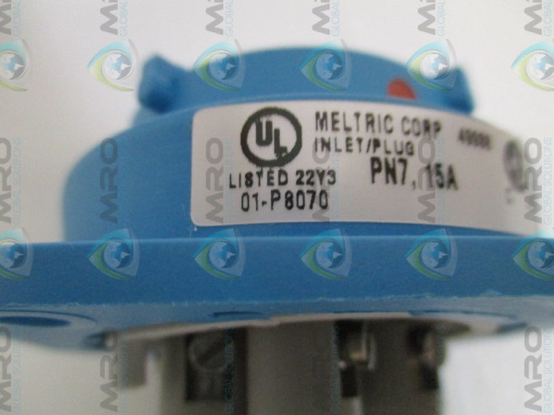 MELTRIC 01-P8070 INLET/PLUG NSMP
