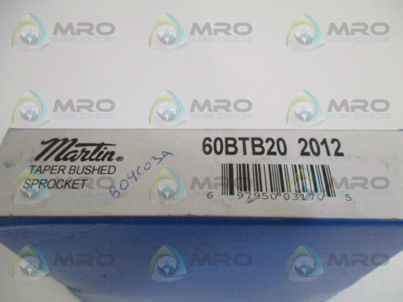 MARTIN 60BTB20 2012 TAPER BUSHED SPROCKET NSFS
