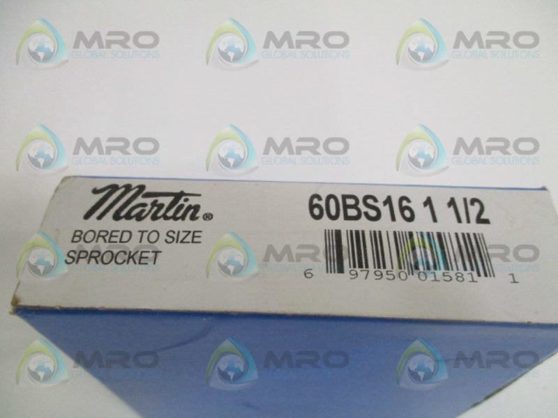 MARTIN 60BS16 SPROCKET 1-1/2" NSFS