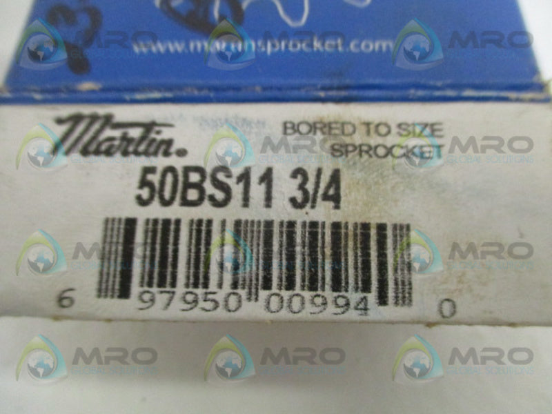 MARTIN 50BS11 SPROCKET 3/4" NSMP