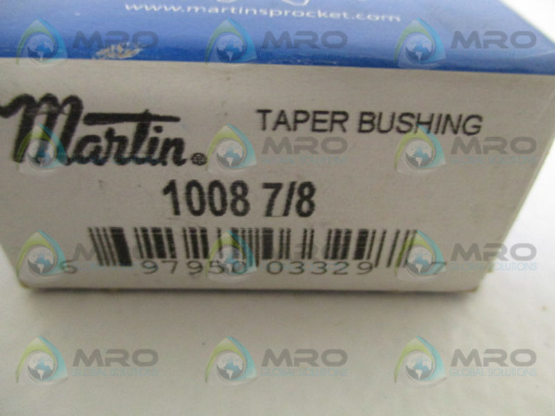 MARTIN 1008 TAPER LOCK BUSHING 7/8" NSMP