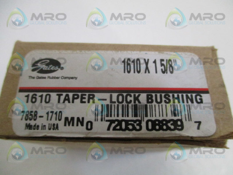 GATES 7858-1710 1610 TAPER LOCK BUSHING 1-5/8" NSMP