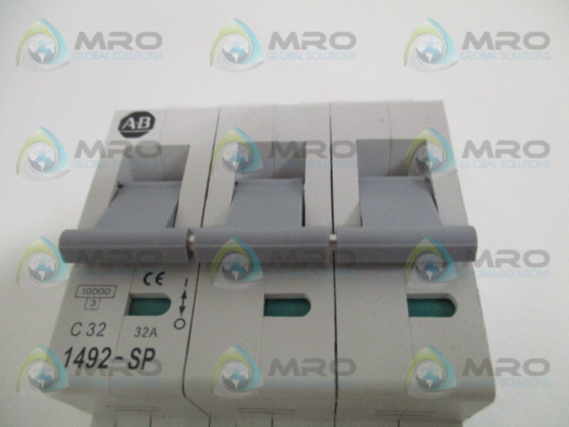 ALLEN BRADLEY 1492-SP3C320 SER. C CIRCUIT BREAKER 32A  NSMP