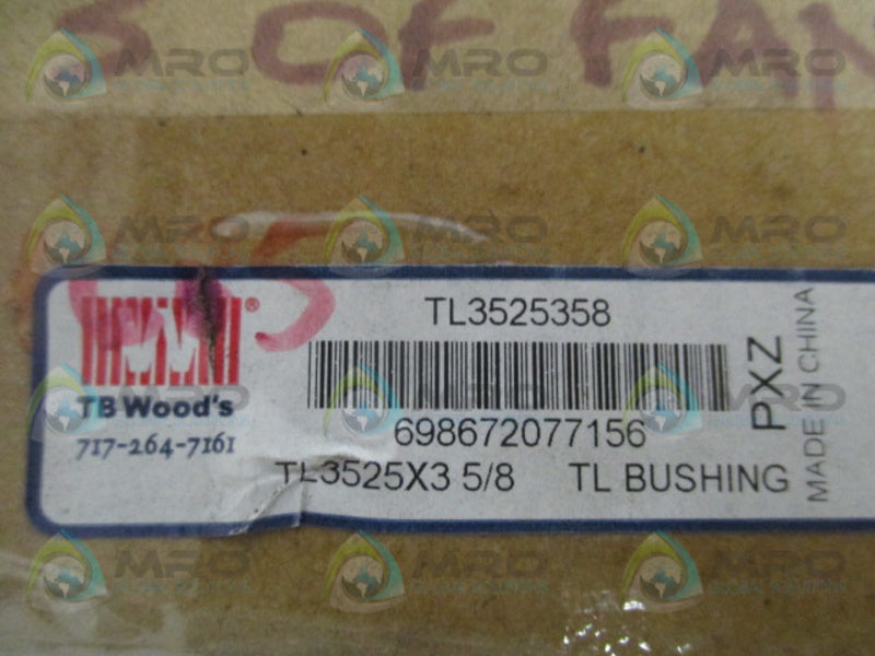 TB WOODS TL3525 TAPER LOCK BUSHING 3-5/8" NSMP
