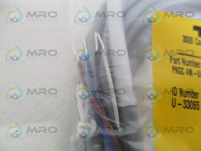 TURCK PKGC4M-6/S824 MOLDED CORDSET NSMP