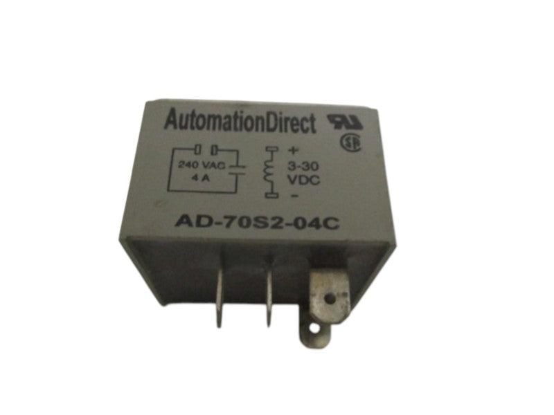 AUTOMATION DIRECT AD-70S2-04C SOCKET MOUNT RELAY  UNMP