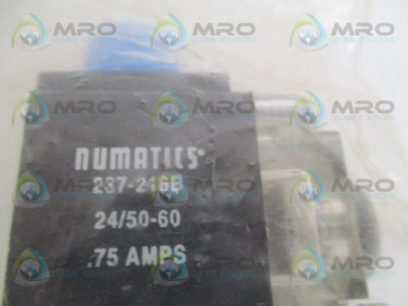 NUMATICS 237-216B SOLENOID VALVE COIL 24V  NSMP
