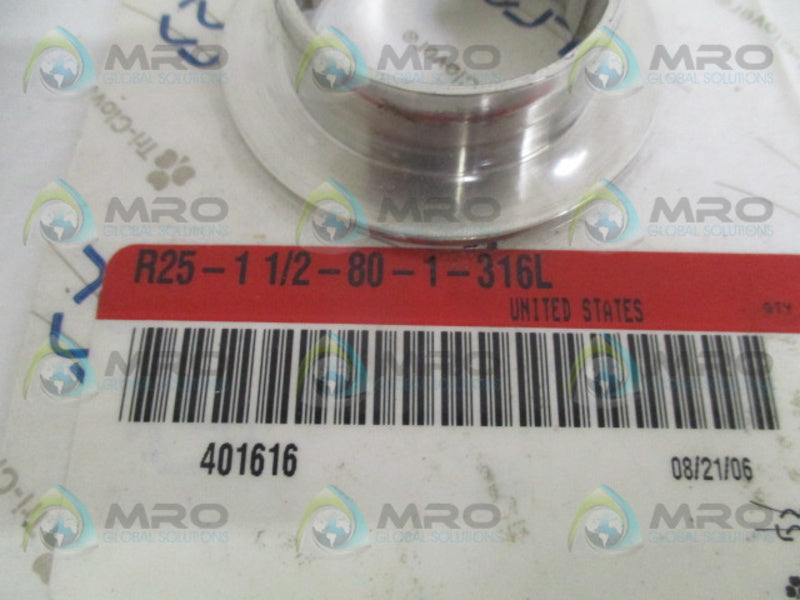 TRI-CLOVER R25-1-1/2-80-1-316L WEAR RING NSMP