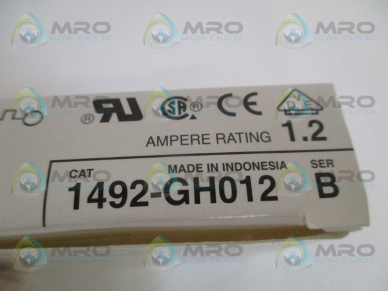 ALLEN BRADLEY 1492-GH012 SER. B CIRCUIT BREAKER 1.2A  NSMP