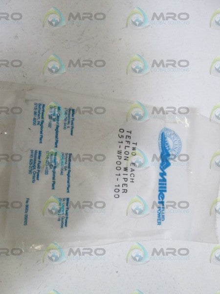 MILLER WIPER 051-WP001-100 (PKG OF 2)  NSMP