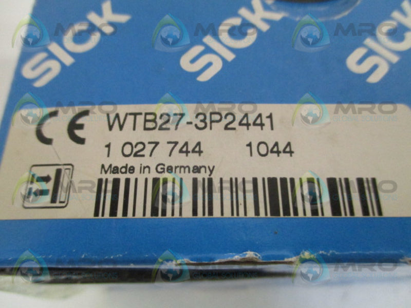 SICK WTB27-3P2441 PHOTOELECTRIC PROXIMITY SENSOR  NSMP