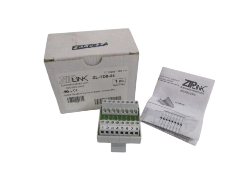AUTOMATION DIRECT ZL-TD8-24 DIODE-8 TRANSORB DIODE 24V  NSMP