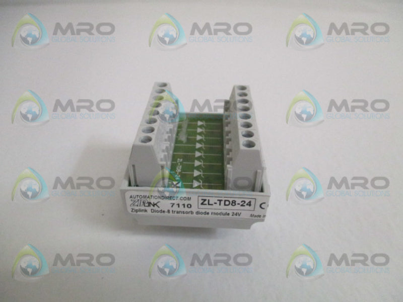 AUTOMATION DIRECT ZL-TD8-24 DIODE-8 TRANSORB DIODE 24V  NSMP
