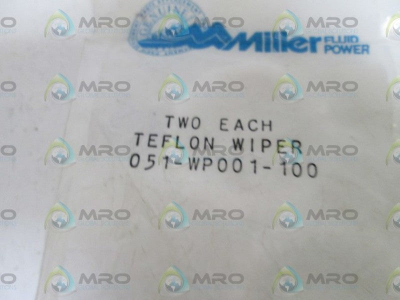 MILLER WIPER 051-WP001-100 (PKG OF 2)  NSMP