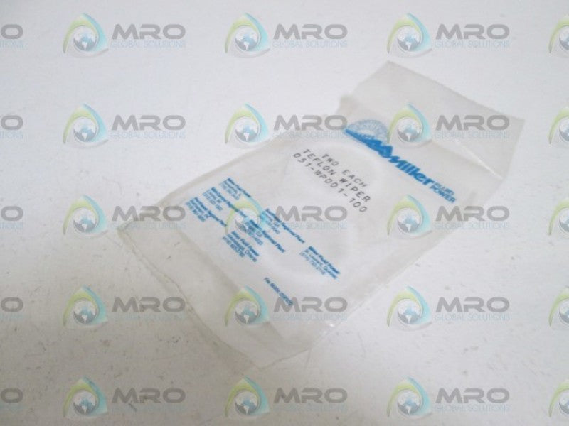 MILLER WIPER 051-WP001-100 (PKG OF 2)  NSMP
