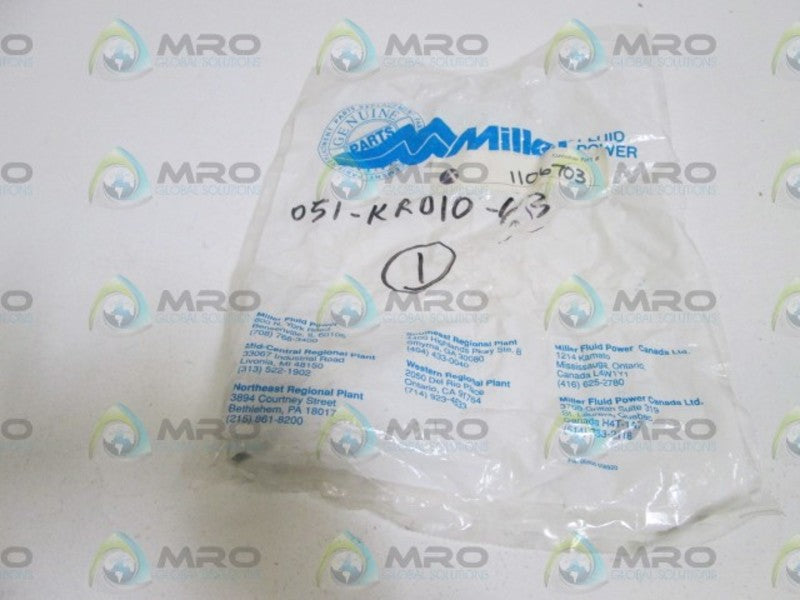 MILLER CYLINDER CAGE SEAL ASSEMBLY 051-KR010-63  NSMP