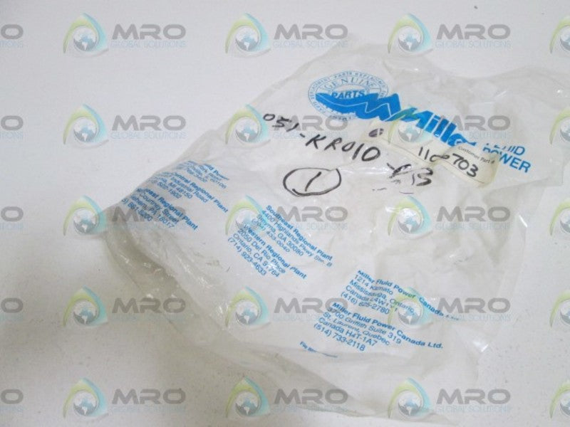 MILLER CYLINDER CAGE SEAL ASSEMBLY 051-KR010-63  NSMP