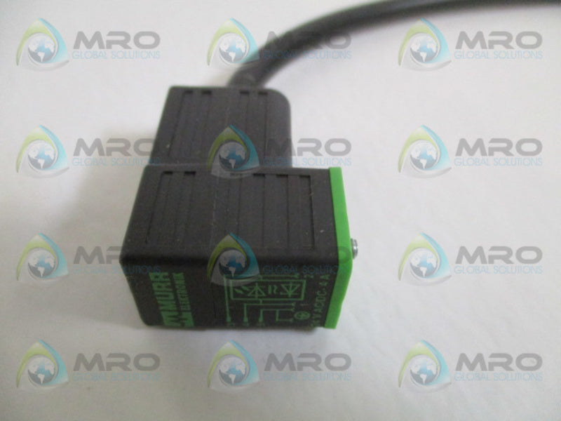 MURR ELEKTRONIK 7000-41041-6160030 VALVE PLUG CONNECTOR UNMP