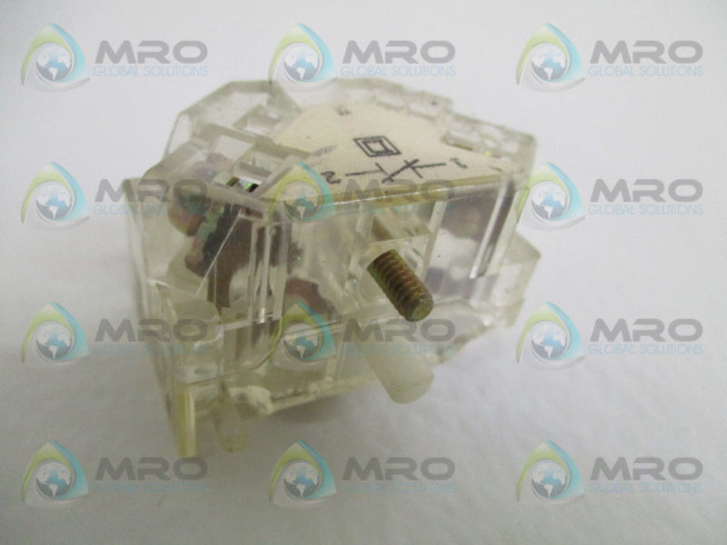 SQUARE D 9001-KA-3 CONTACT BLOCK UNMP