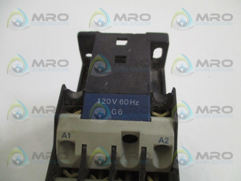 TELEMECANIQUE CA2DN22G6 CONTROL RELAY 120V UNMP
