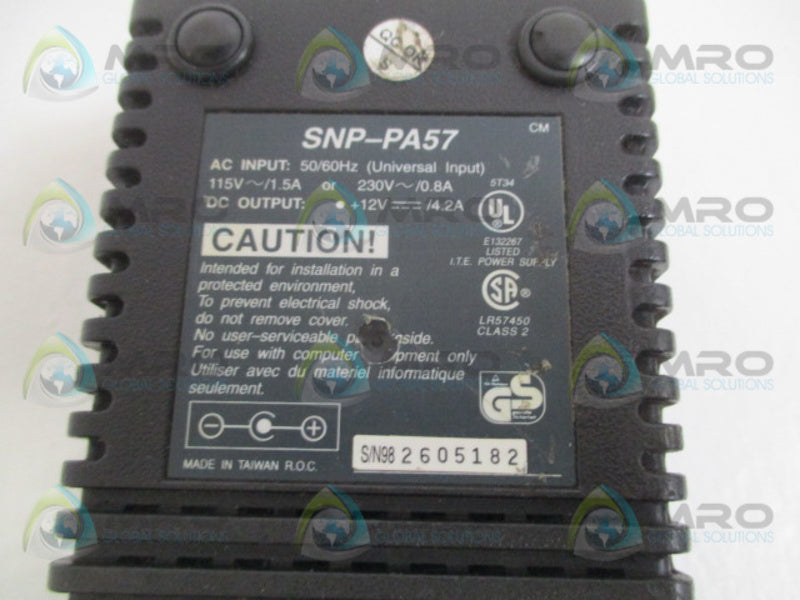 MARSH SNP-PA57 POWER SUPPLY UNMP