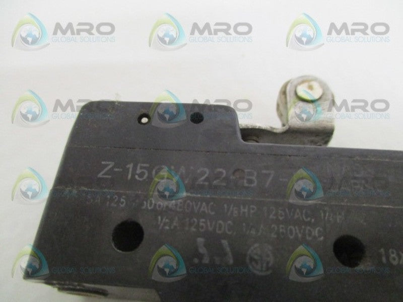 OMRON Z-15GW22-B7-K LIMIT SWITCH UNMP