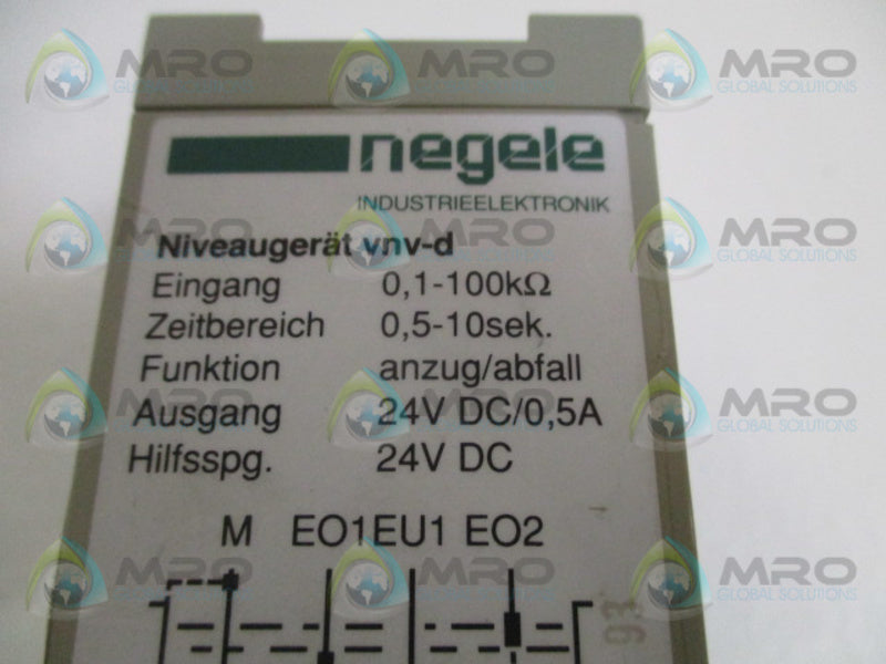 NEGELE VNV-D LEVEL SENSOR  UNMP