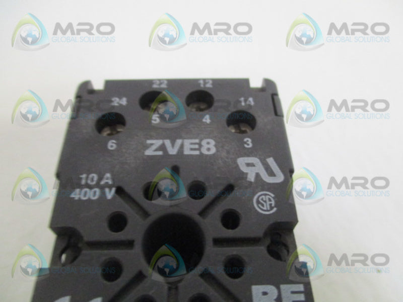 RELE ZVE8 RELAY SOCKET  UNMP