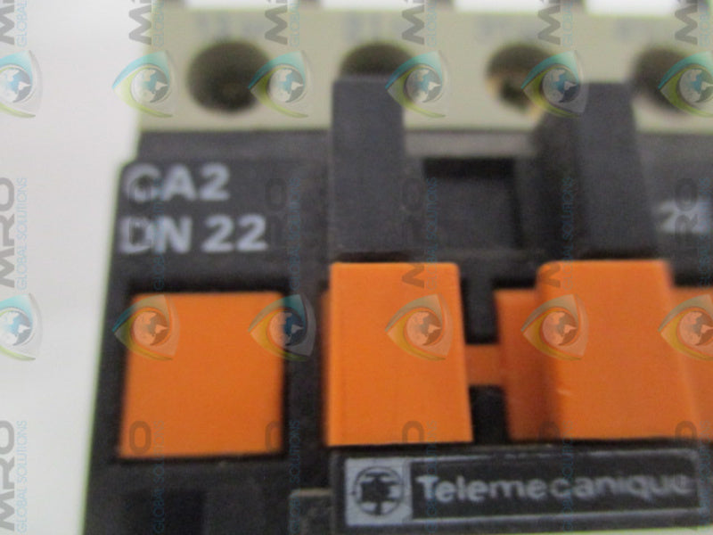 TELEMECANIQUE CA2DN22M7 CONTROL RELAY 220-240V UNMP