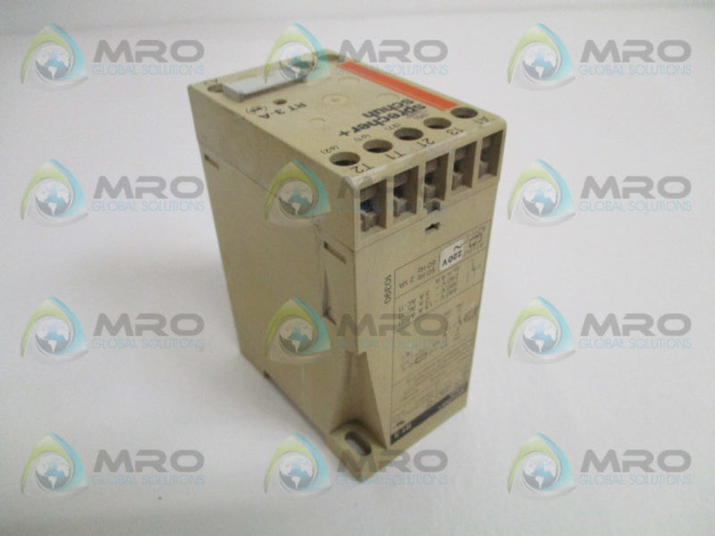 SPRECHER+SCHUH RT3-A THERMISTER PROTECTOR RELAY (AS PICTURED) UNMP