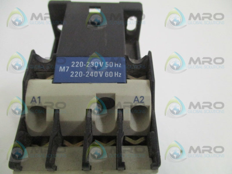 TELEMECANIQUE LC1D0910M7 CONTACTOR 220-240V UNMP