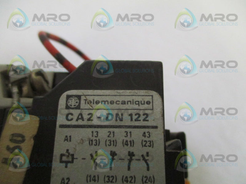 TELEMECANIQUE CA2-DN122 CONTACTOR 220-240V UNMP
