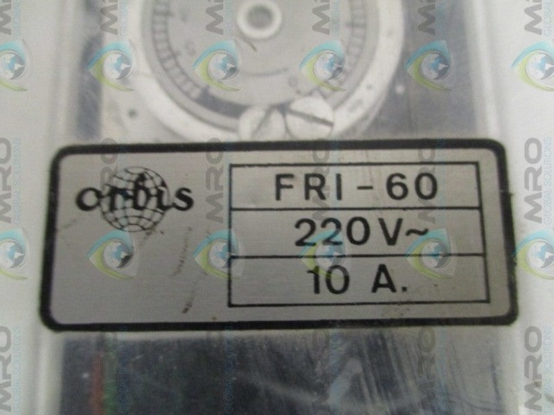 ORBIS FRI-60 TIMER 0-50 MIN. (AS PICTURED) UNMP