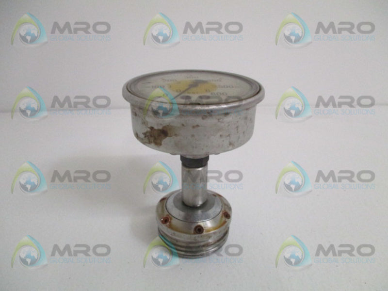 SALT CONTROL 0-600 KPA 0-6 BAR PRESSURE GAUGE  UNMP