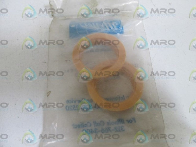 LOT OF 2 MILLER GOLD TEFLON ROD SEAL 051-RS007-100 NSMP