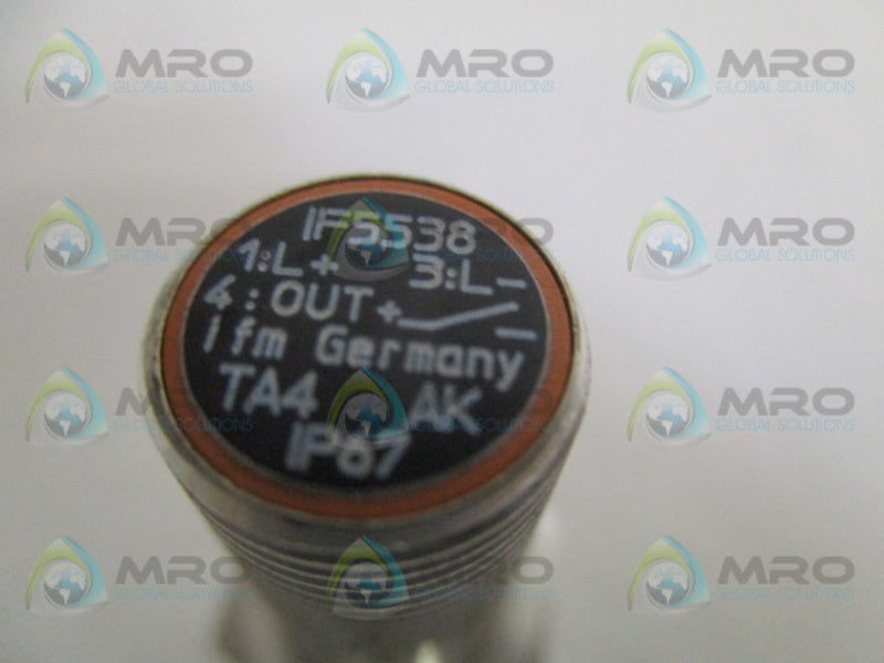 IFM EFECTOR IF5538 INDUCTIVE PROXIMITY SWITCH UNMP