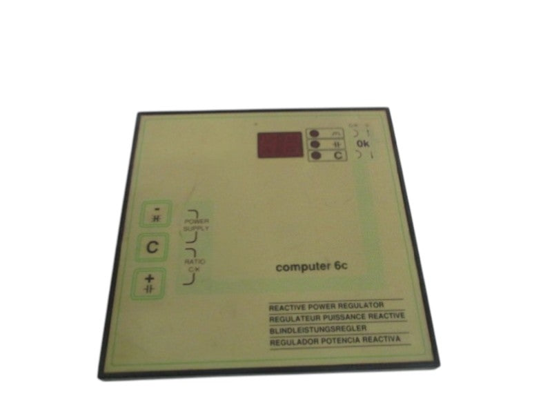 CIRCUTOR COMPUTER 6C REACTIVE POWER REGULATOR  UNMP