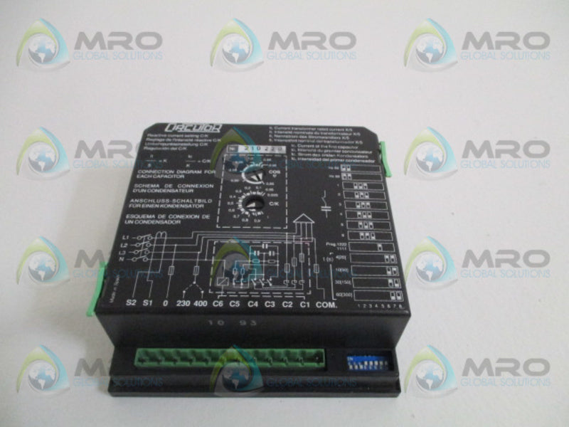 CIRCUTOR COMPUTER 6C REACTIVE POWER REGULATOR  UNMP