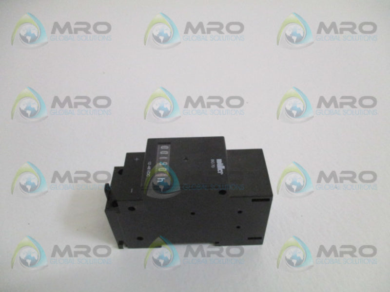 MULLER BG70.X9 DIGIT COUNTER HOURS METER UNMP