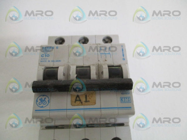 GENERAL ELECTRIC C10 CIRCUIT BREAKER 10A 3P  UNMP