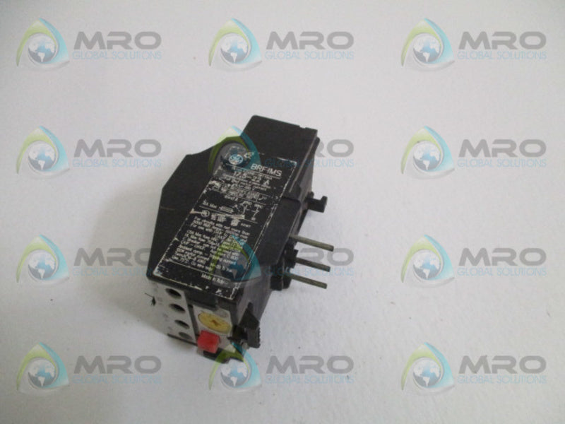 GENERAL ELECTRIC BRF1MS OVERLOAD RELAY 17.5-22A UNMP