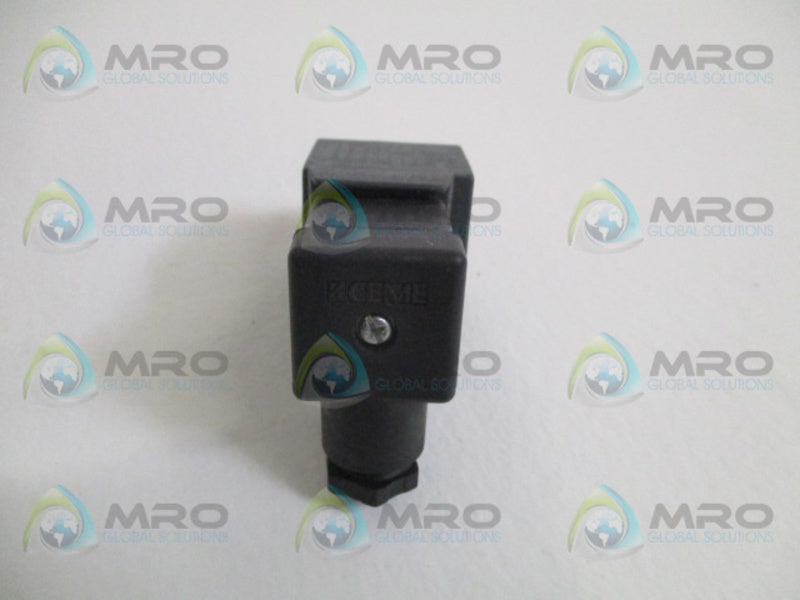 CEME 688 8621FIT075SBDF SOLENOID VALVE COIL CONNECTOR  NSNP