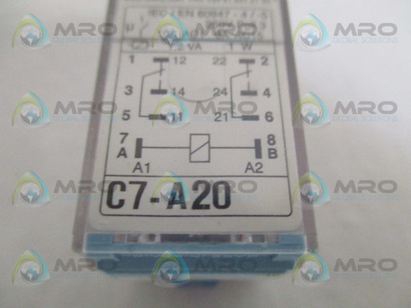 RELECO C7-A20 RELAY 24VDC UNMP