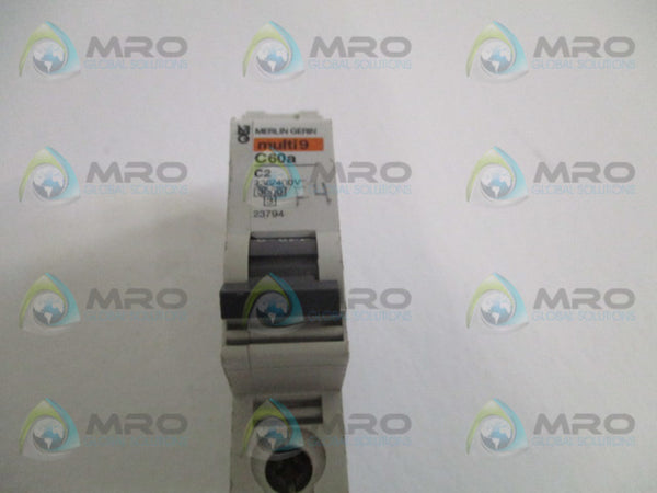 MERLIN GERIN 23794 CIRCUIT BREAKER 2A UNMP